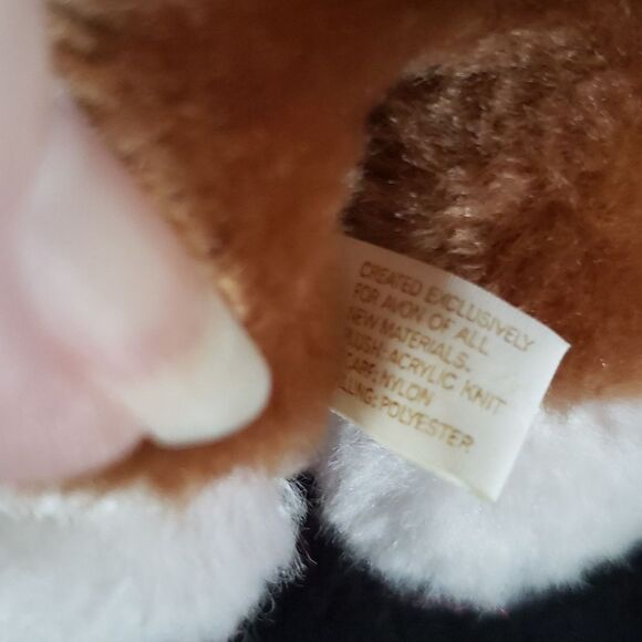 Vintage 1984 Avon Plush Puppy Christmas Tree Ornament w/Original Box - Picture 14 of 15